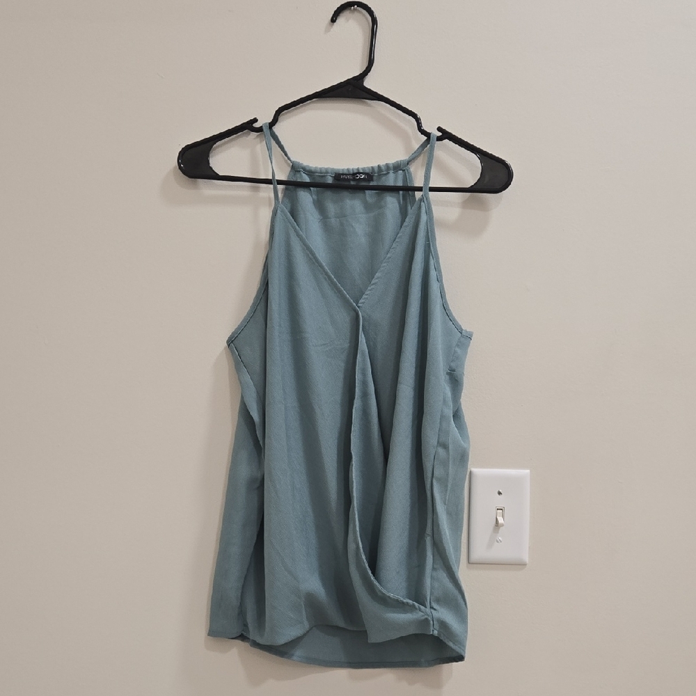 Papermoon Green Sleeveless Top **NWOT** - Picture 2 of 12